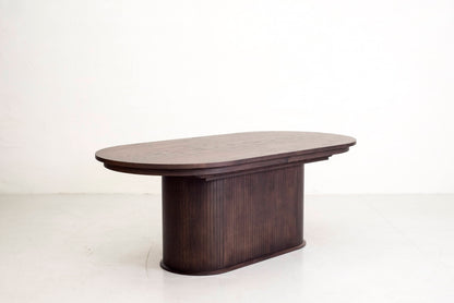 Table 06- 2100 Oval Extending Table 2100 (+600)-Bordo