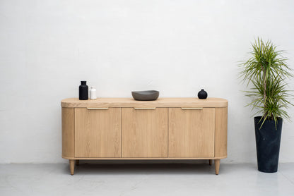 SO- 4 Door Sideboard-Natural