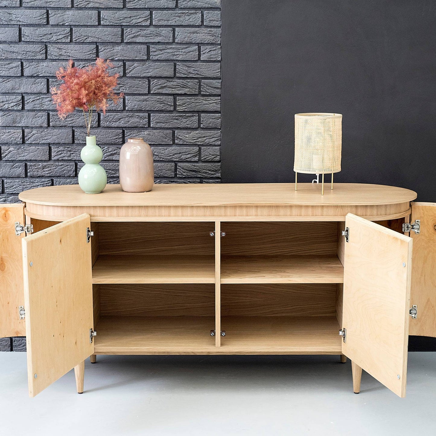 Mil 4 Door Sideboard