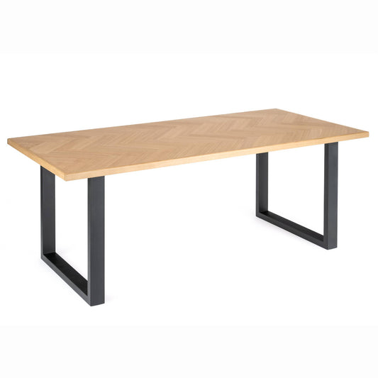 Heritage 2000 Fixed Top Table in English Herringbone