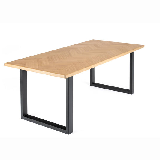 Heritage 2000 Fixed Top Table in English Herringbone