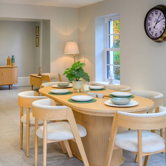 Ivy 2100 Oval Extending Dining Table