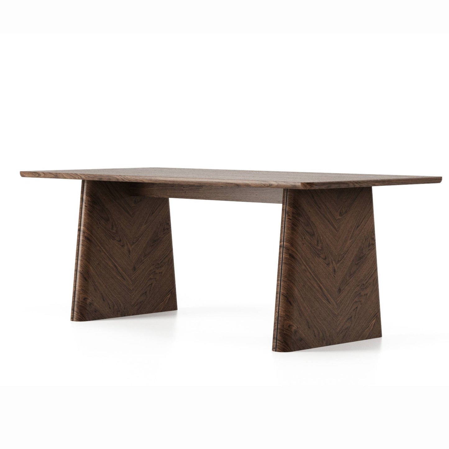 Tara 2200 Red Oak Table with Trestle Leg