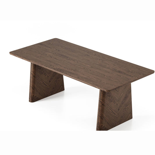Tara 2200 Red Oak Table with Trestle Leg