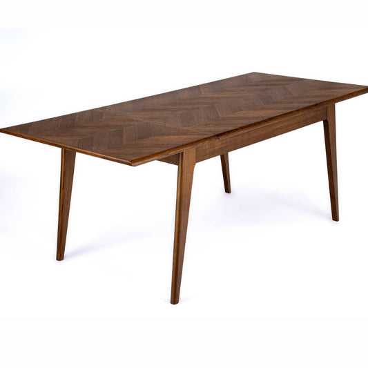 Warren 1500 Extending Table with French Herringbone