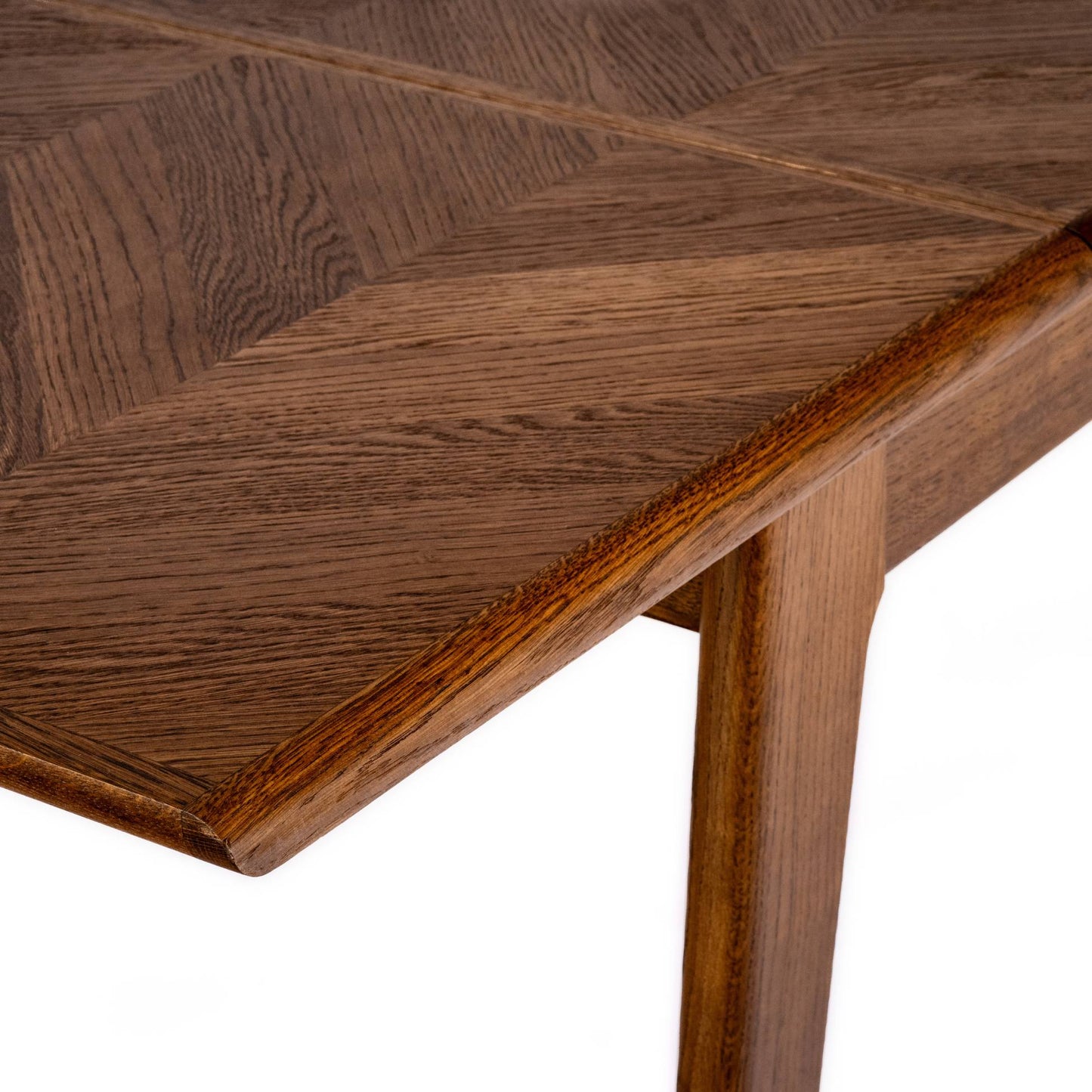 Warren 1500 Extending Table with French Herringbone