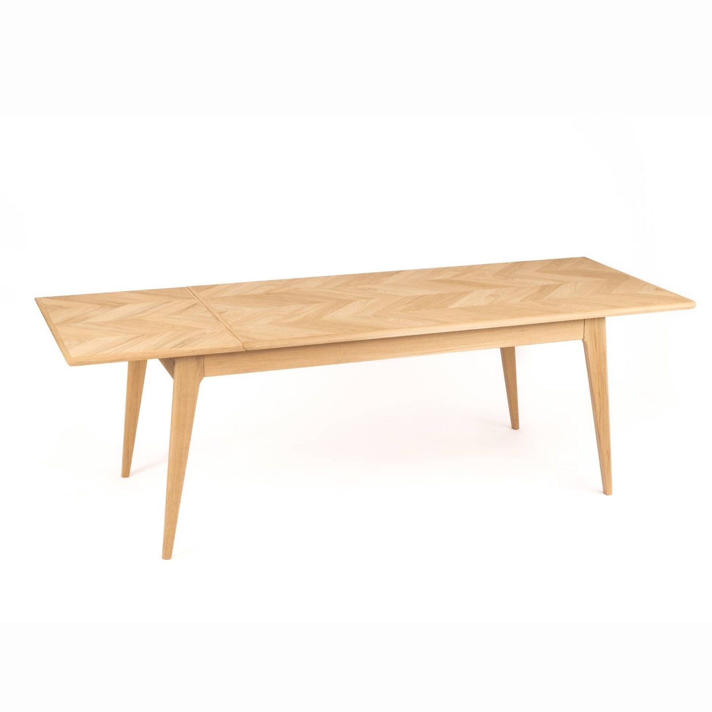 Warren 1500 Extending Dining Table with French Herringbone