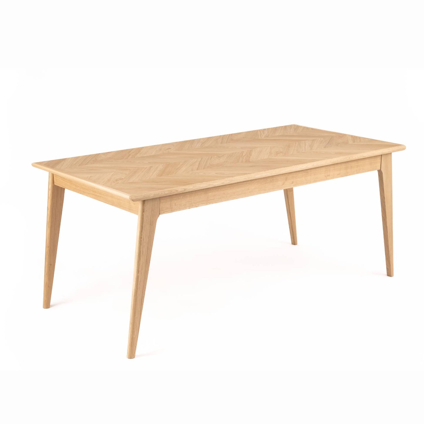 Warren 1500 Extending Dining Table with French Herringbone