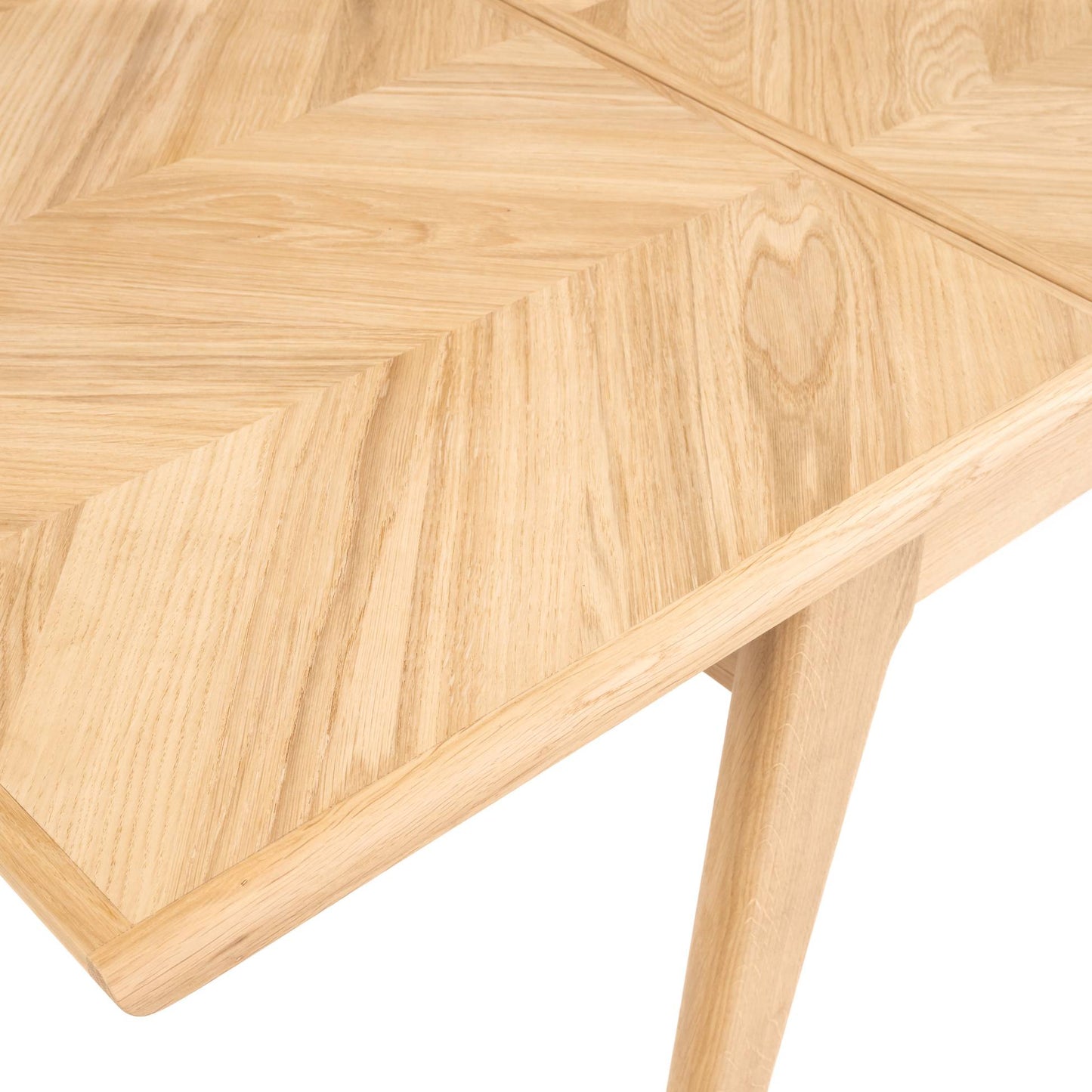 Warren 1500 Extending Dining Table with French Herringbone