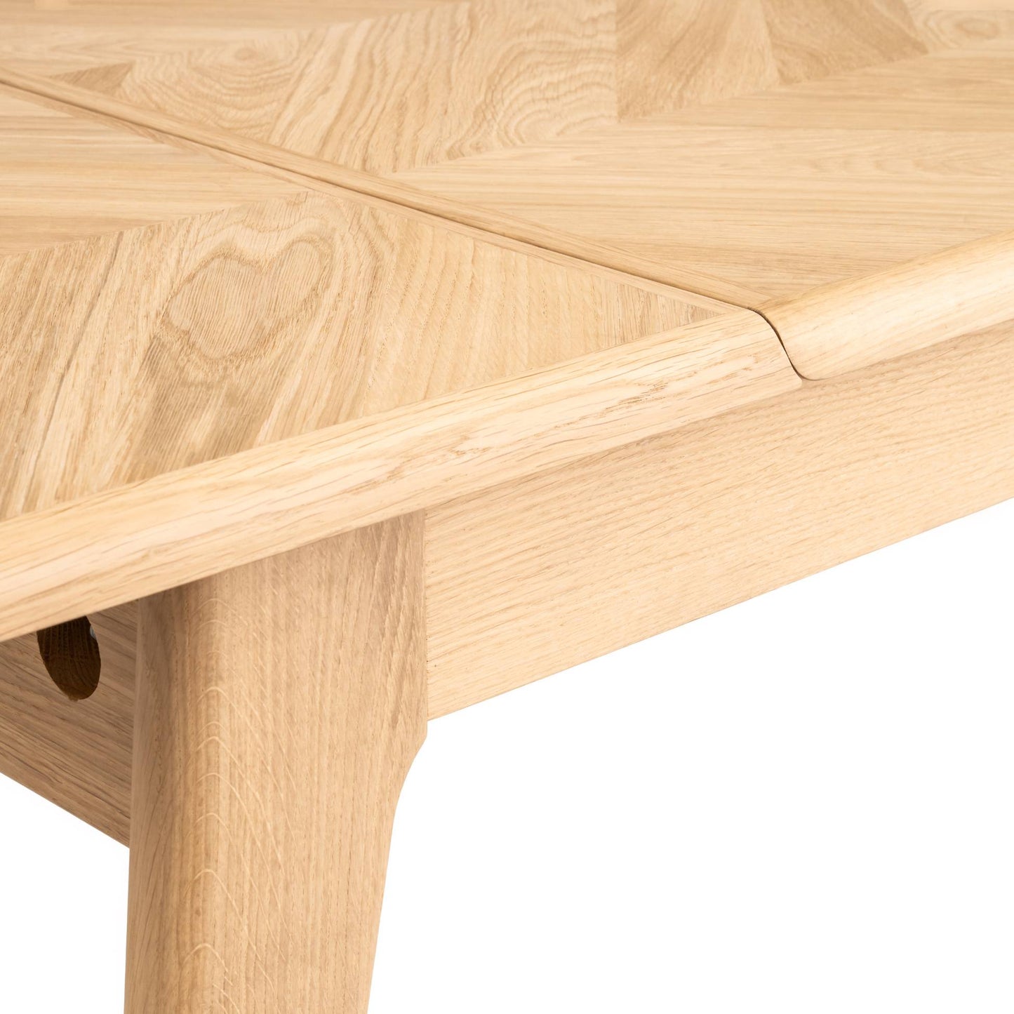 Warren 1500 Extending Dining Table with French Herringbone